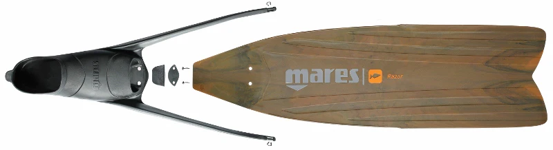 Mares RAZOR Footpockets (Pair) With Fixing Kits - Image 7