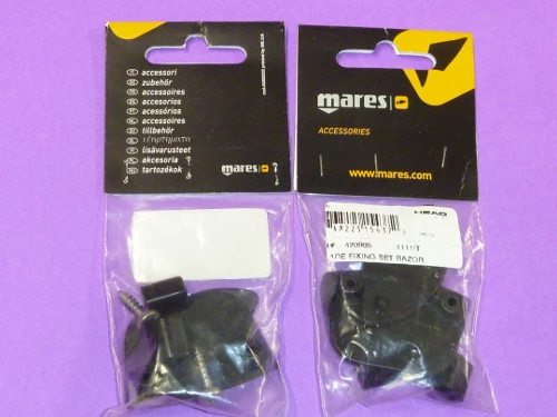 Mares RAZOR Footpockets (Pair) With Fixing Kits - Image 9