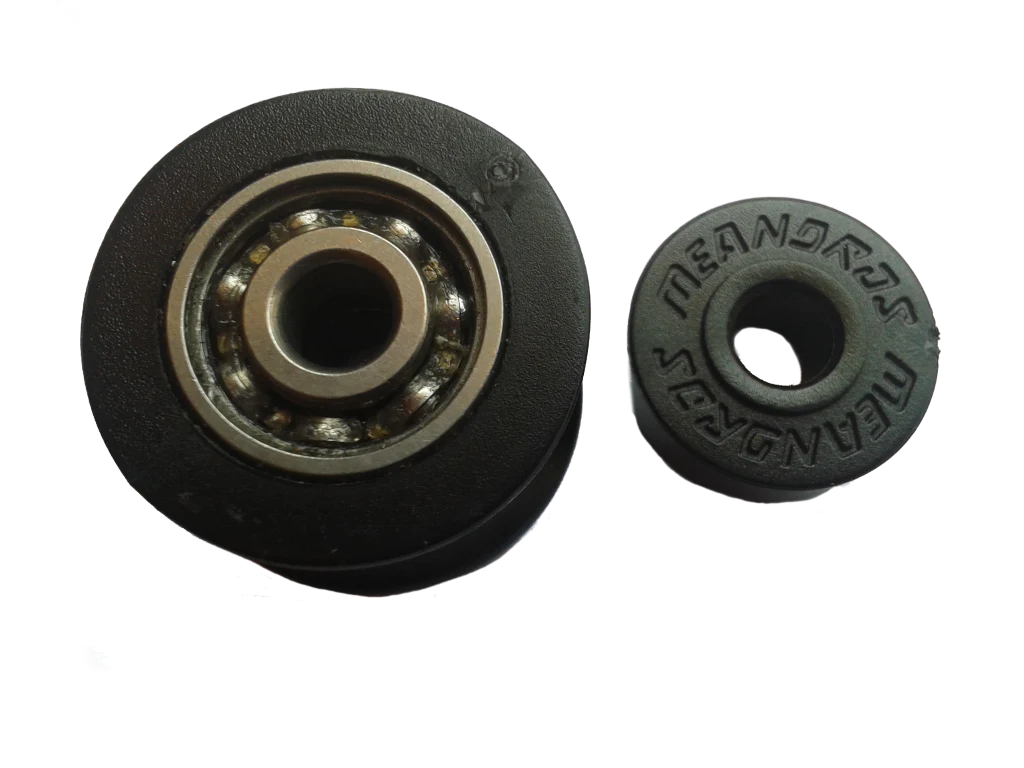 Meandros Roller Wheels (Pair) - Black - Image 4