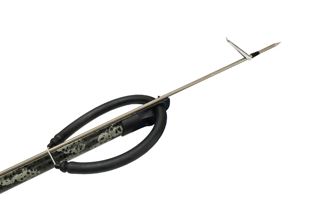 Picasso Magnum Rail Speargun - Green Camo With 7mm Spear - Image 3