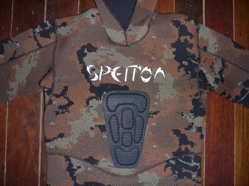 Spetton Brown HexSkin Spearfishing Wetsuit 3mm - Image 4