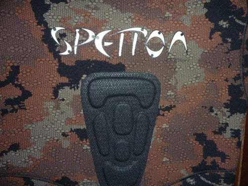 Spetton Brown HexSkin Spearfishing Wetsuit 3mm - Image 6