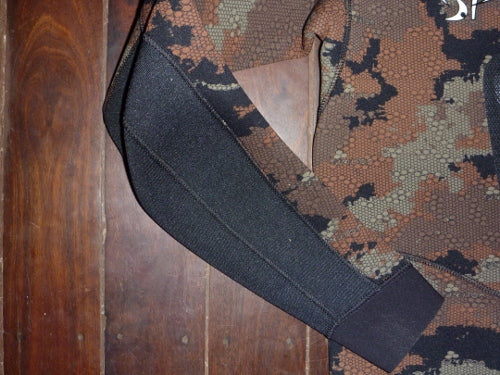 Spetton Brown HexSkin Spearfishing Wetsuit 3mm - Image 7