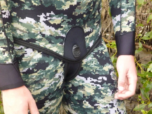 Spetton Green Digital Spearfishing Wetsuit 5mm - Image 5